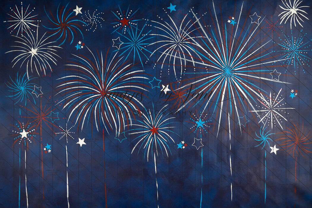 Fireworks in the sky