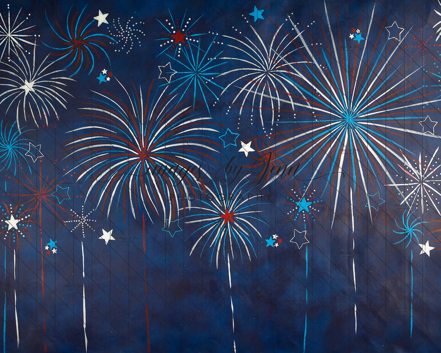 Fireworks in the sky