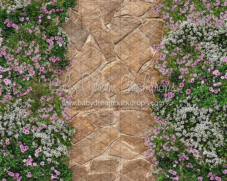 First Blooms of Spring Floor Fabric Drop (CC)