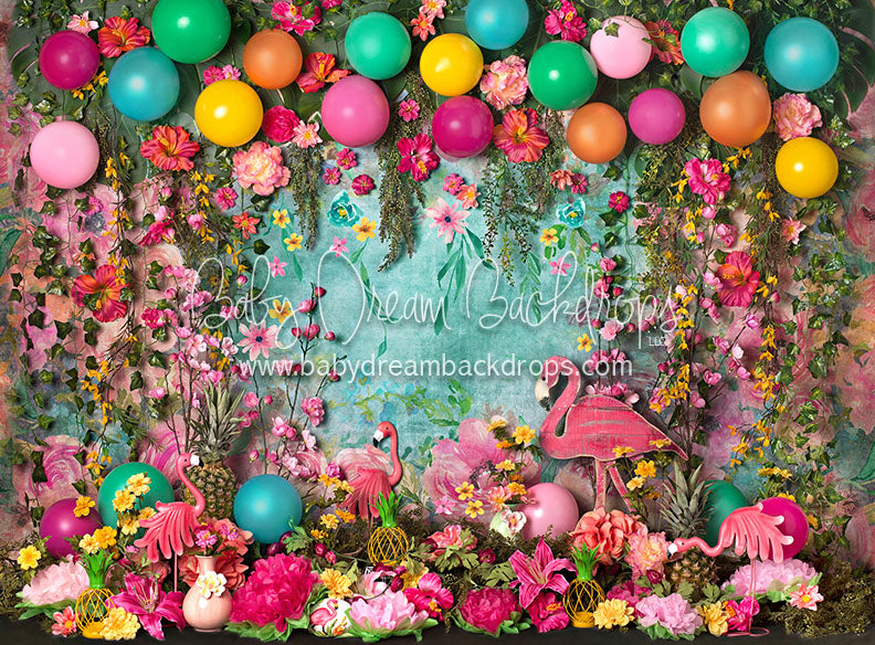 Flamingo Fun - 60Hx80W - BS  