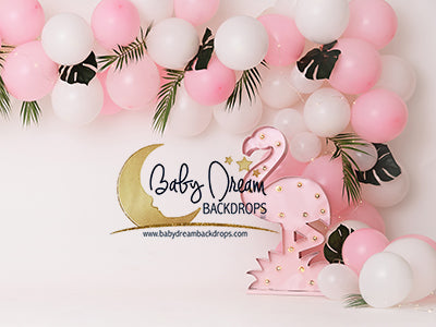 Flamingo Balloon Jungle 60hx80w DM