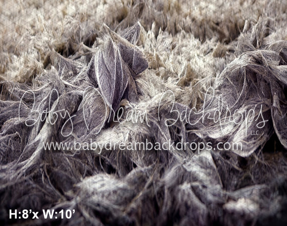 Fluffy Feathers Floor Fabric Drop (SM)