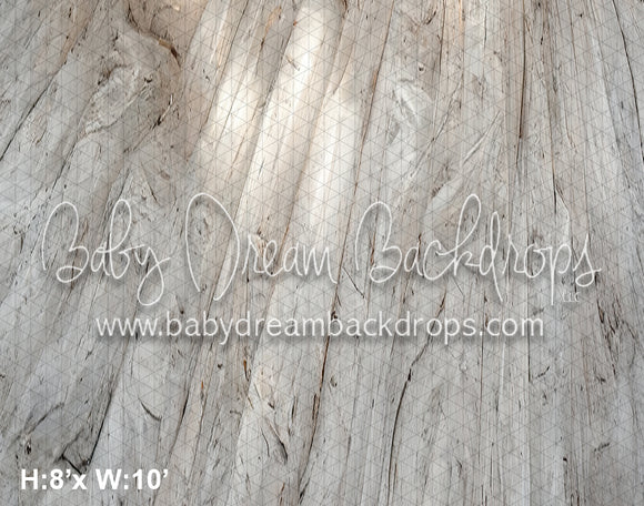 Light Wood Floor Fabric Drop (SM)