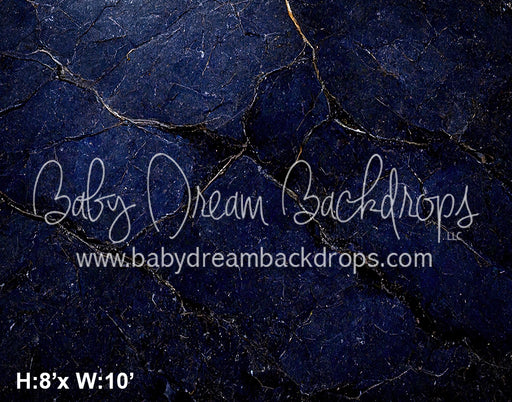 Slate Navy Floor Fabric Drop (SM)