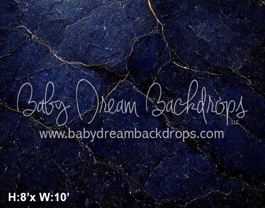 Slate Navy Floor Fabric Drop (SM)