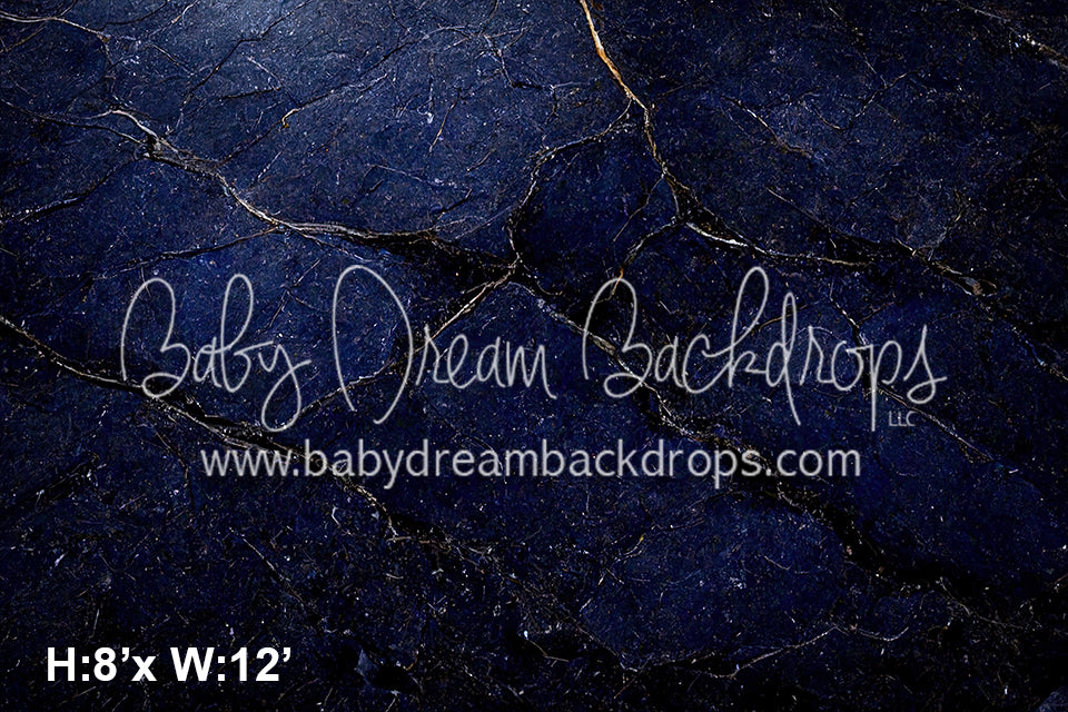 Slate Navy Floor Fabric Drop (SM)