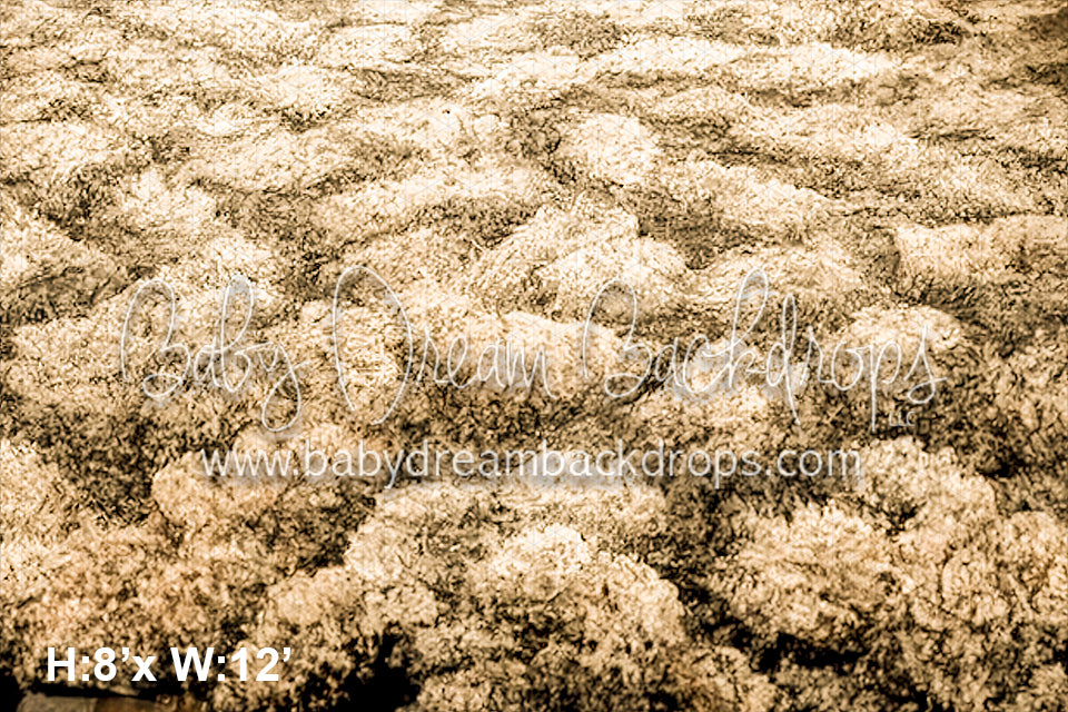 Turf Gold Floor Fabric Drop (SM)