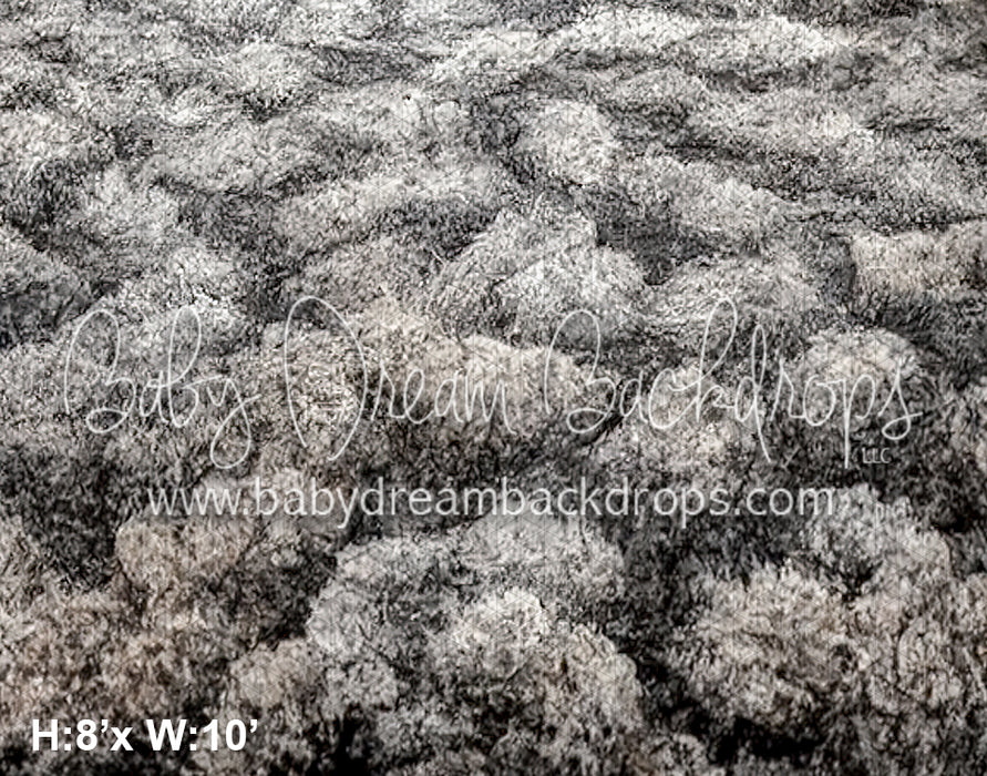 Turf Grey Floor Fabric Drop (SM)