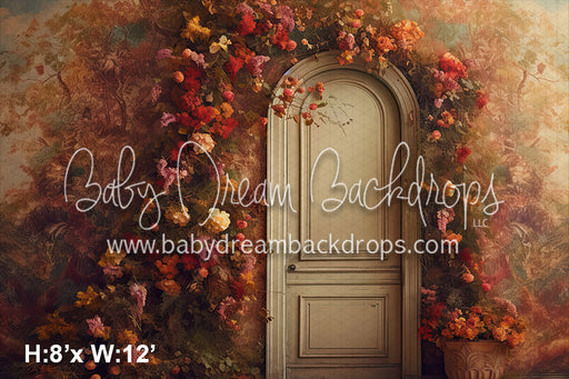 Floral Autumn Door 1 (SM)