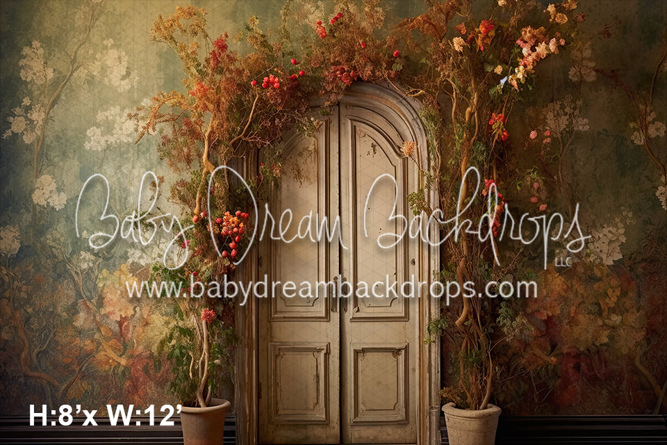 Floral Autumn Door 2 (SM)