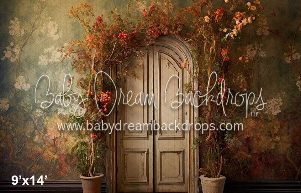 Floral Autumn Door 2 (SM)