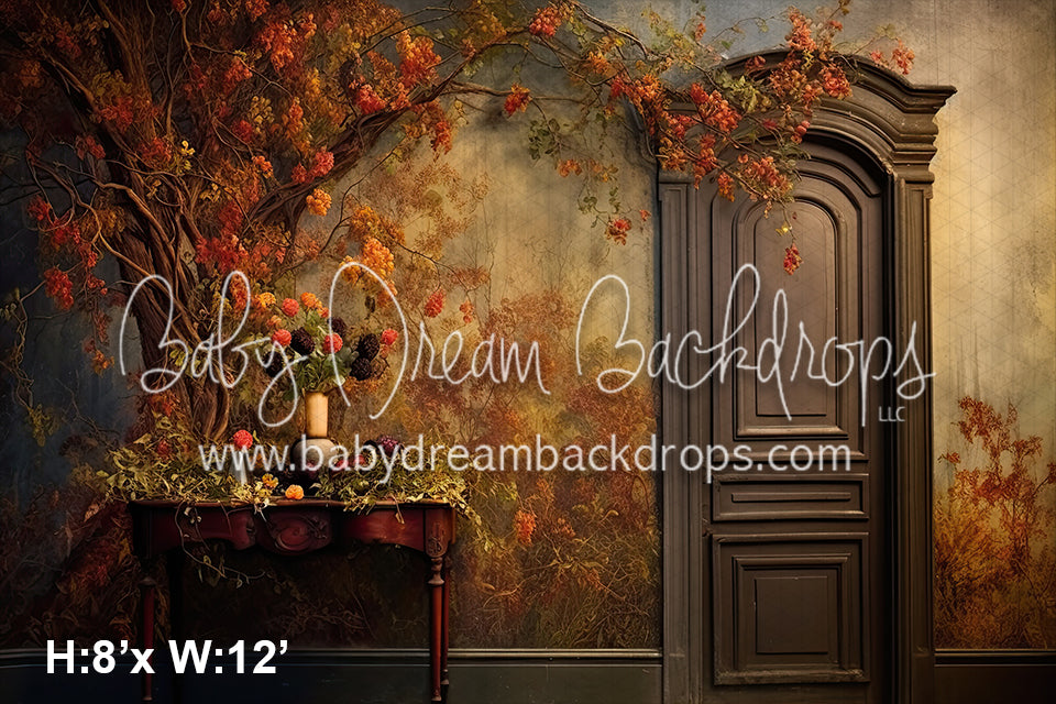 Floral Autumn Door 3 (SM)