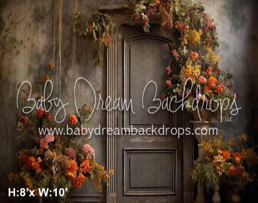 Floral Autumn Door 4 (SM)
