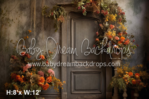 Floral Autumn Door 4 (SM)