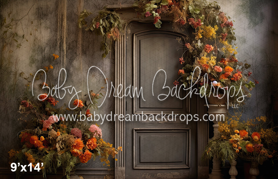 Floral Autumn Door 4 (SM)