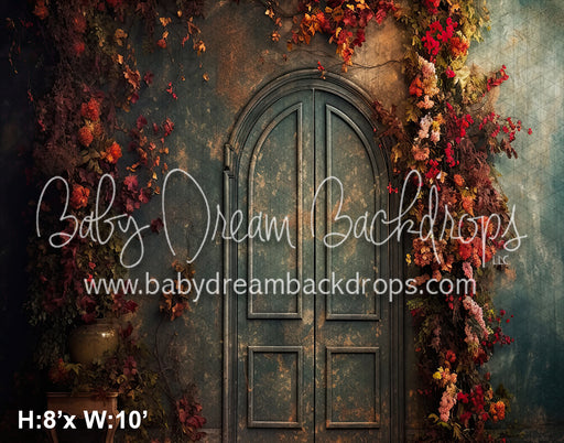 Floral Autumn Door 5 (SM)