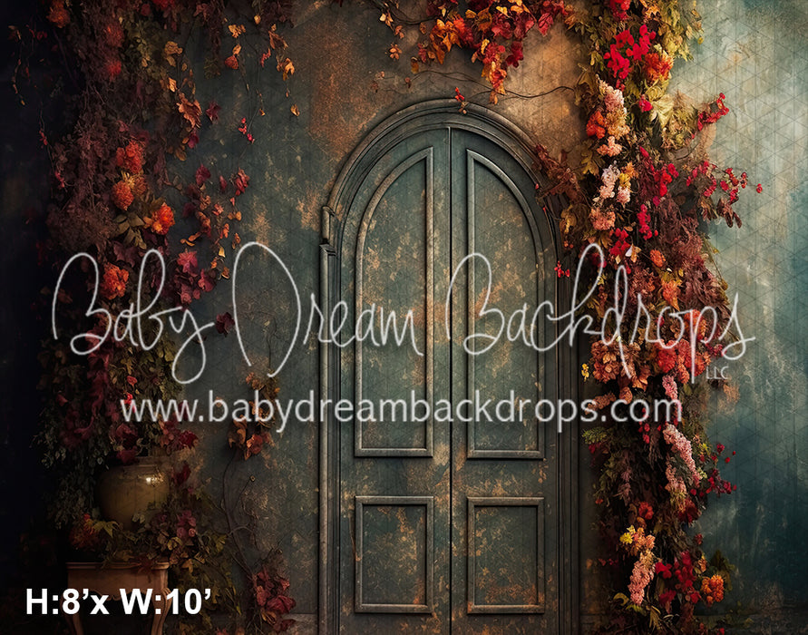 Floral Autumn Door 5 (SM)