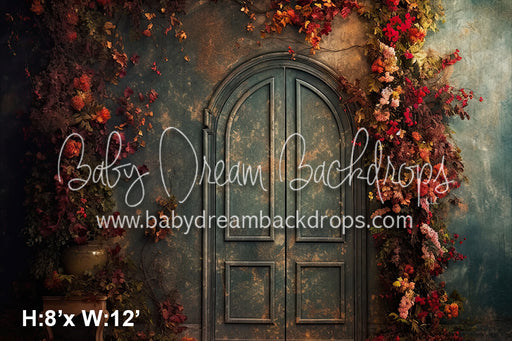 Floral Autumn Door 5 (SM)