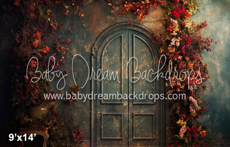 Floral Autumn Door 5 (SM)