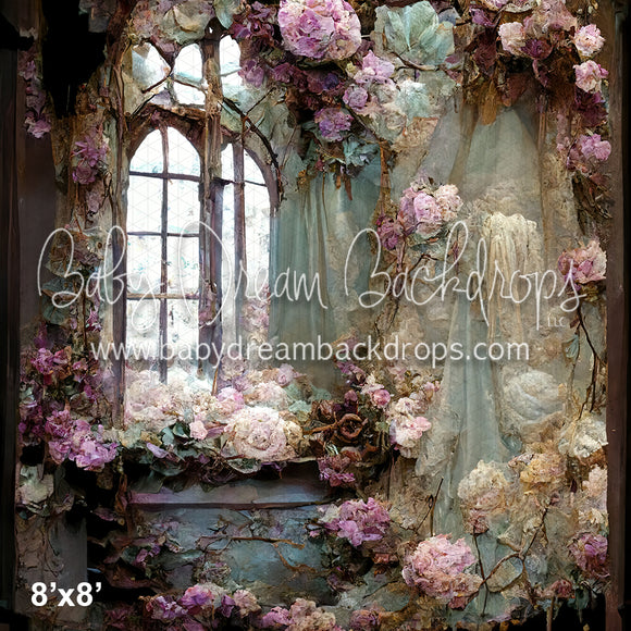 Floral Lace Curtains (BD)
