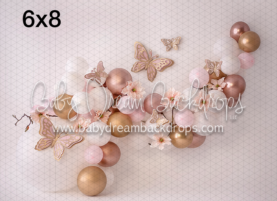 Flower Butterflies Garland