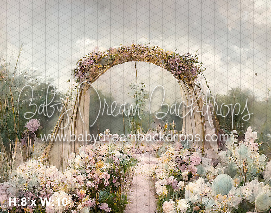 Flower Garden Pink and Purple (BD)