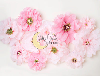 Fluffy Peonies - 60Hx80W - NS  