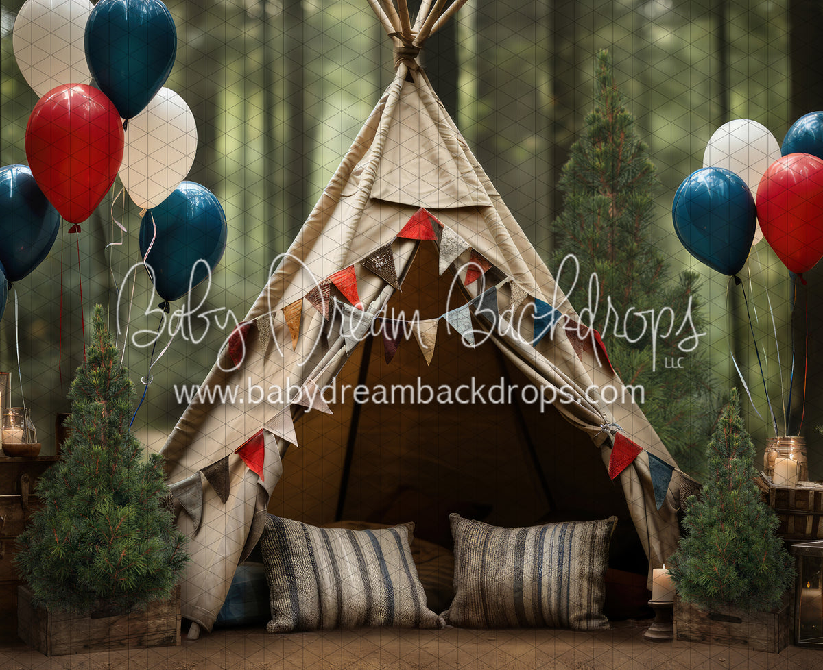 Forest Adventure Boy Scout (JA) — Baby Dream Backdrops