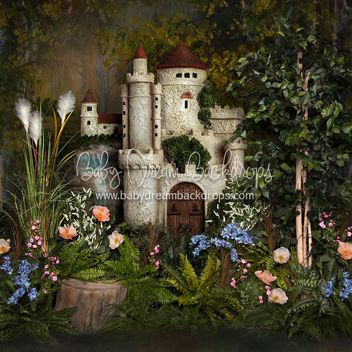 X Drop forest fairyland castle