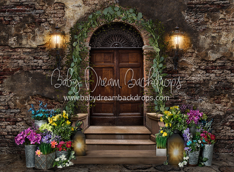 Fragrant Floral Entryway