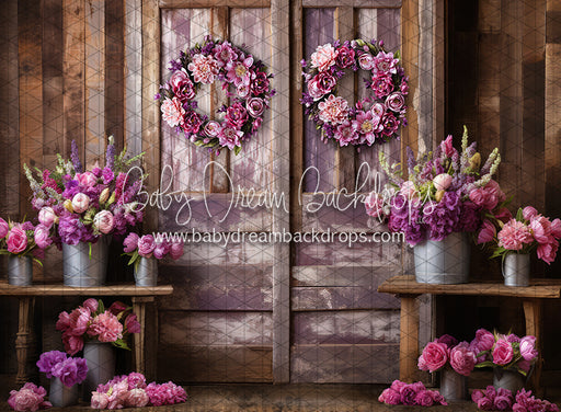 Fresh Spring Barn Doors (JA)