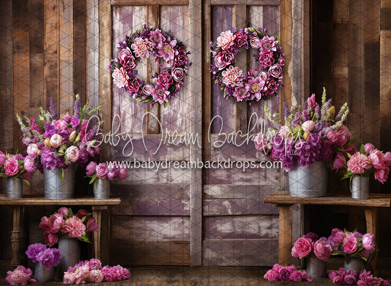 Fresh Spring Barn Doors (JA)
