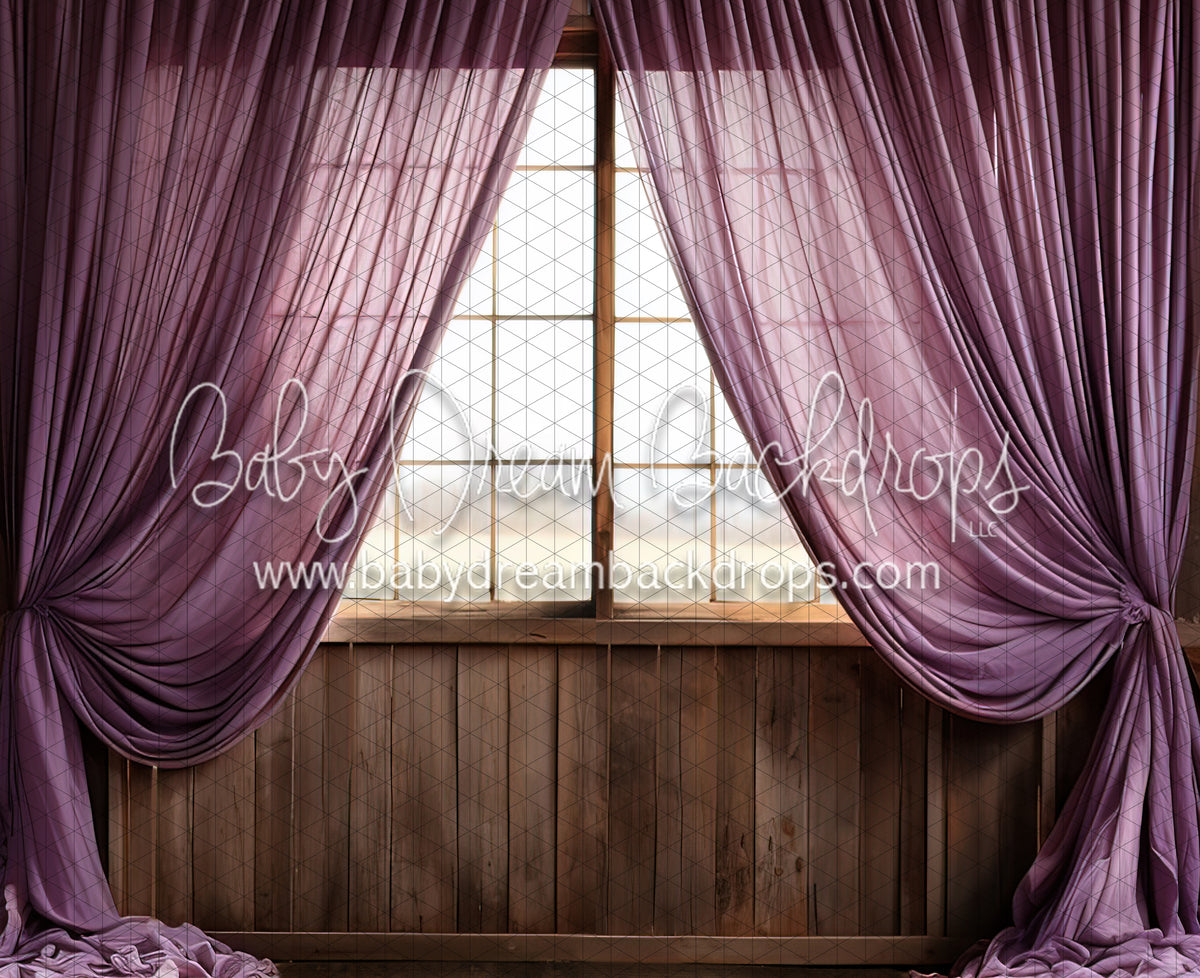 Fresh Spring Barn Window (JA) — Baby Dream Backdrops
