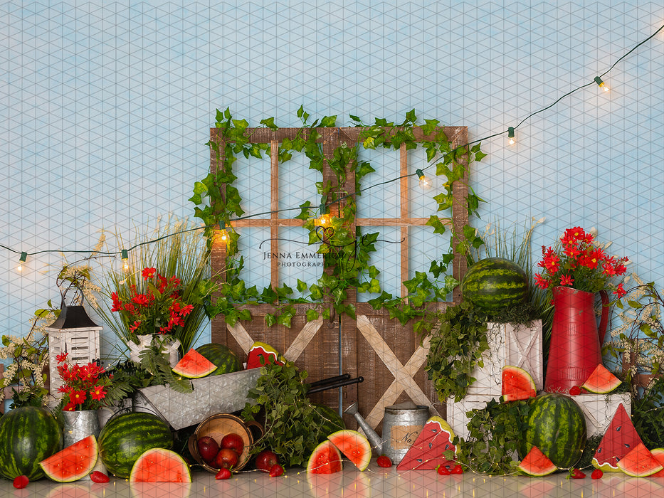 Fresh Picked Watermelons