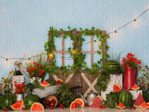Fresh Picked Watermelons