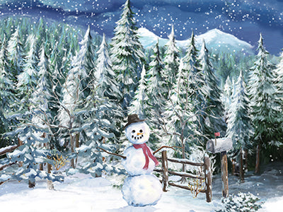 Frosty forest 60x80 BD  