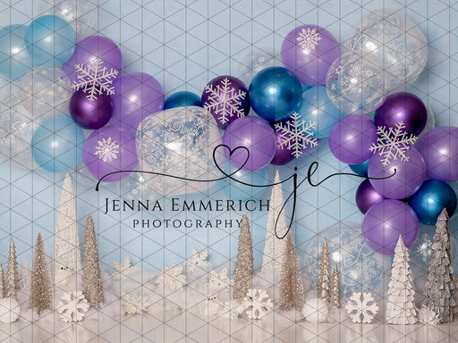 Frozen Balloon Garland