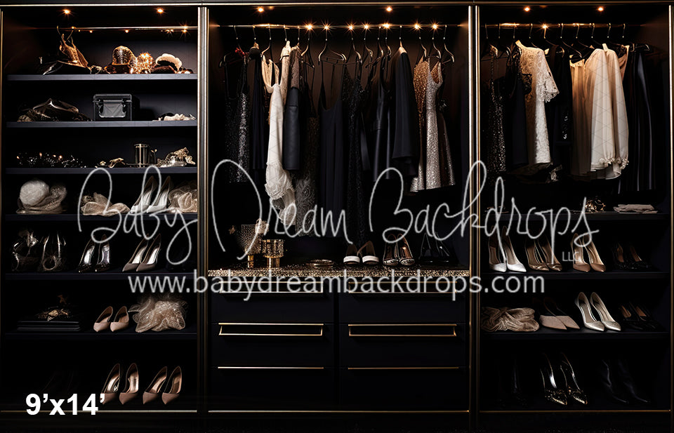 GLAM Closet Black Gold 3 (SM) 