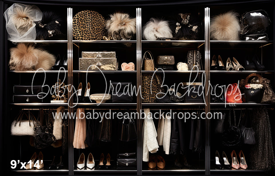 GLAM Closet Black Gold 4 (SM)