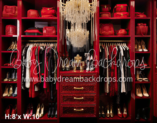 GLAM Closet Black and Red 2 (SM) 