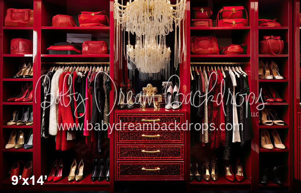 GLAM Closet Black and Red 2 (SM) 