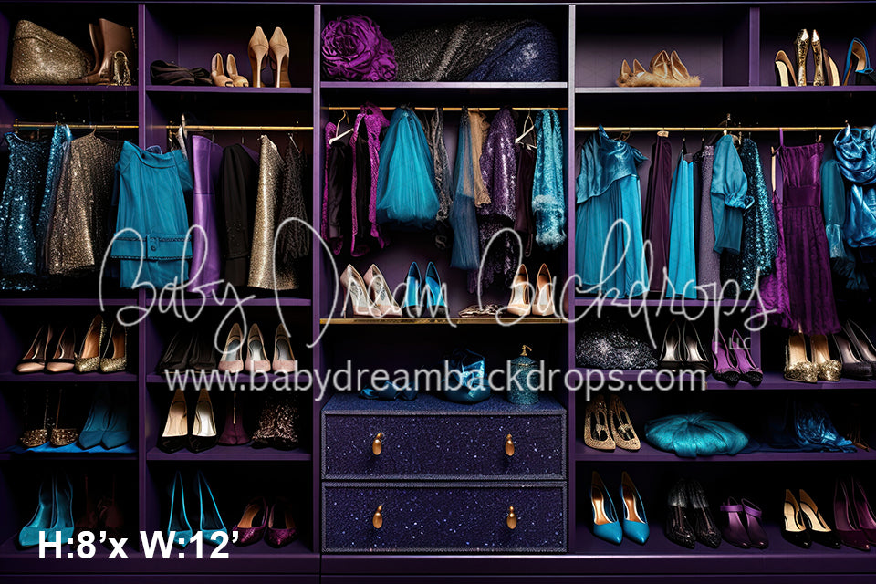 GLAM Closet Teal and Purple 4 (SM)