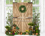 Garden Green House Door