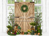 Garden Green House Door