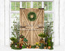 Garden Green House Door