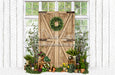 Garden Green House Door