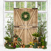 Garden Green House Door