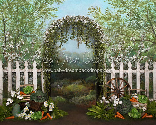 Garden Arch Welcome - 8x10 - JA (Fleece)