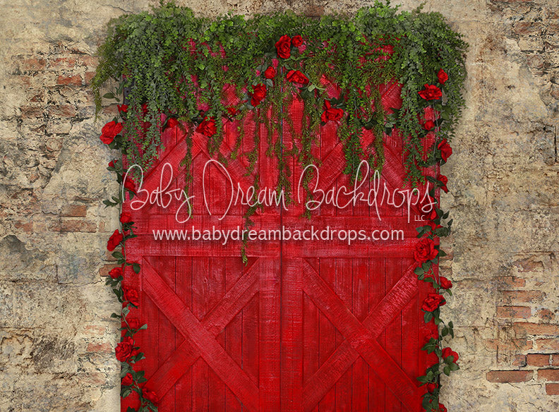 Garden Door Romance - 60Hx80W - CC (Matte Fleece)