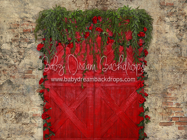 Garden Door Romance - 6x8 - CC